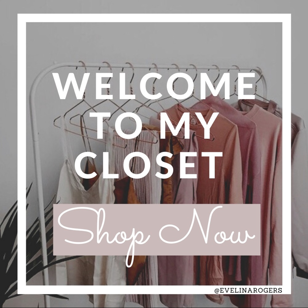 Welcome to my closet!